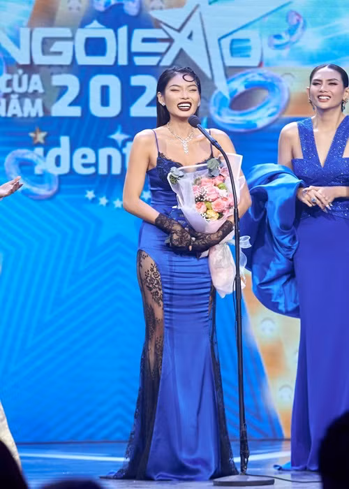 Chân dài cảm thấy vui vì sau Hoa hậu Hoàn vũ Việt Nam 2022, cô được khán giả gọi là Á hậu Thảo Nhi Lê. Ảnh: FBNV