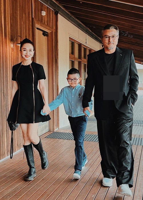 Vì tuổi tác đã cao, cũng như muốn dành những gì tốt nhất cho bé Zed, vợ chồng Lý Minh Thuận không sinh thêm con. Ảnh: Instagram