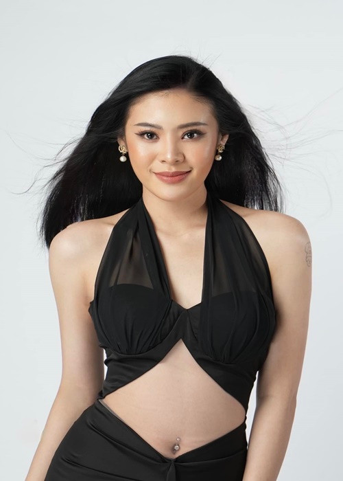 Năm 2022, nữ ca sĩ tham gia Gương mặt điện ảnh và dừng chân ở bán kết. Ảnh: FBNV