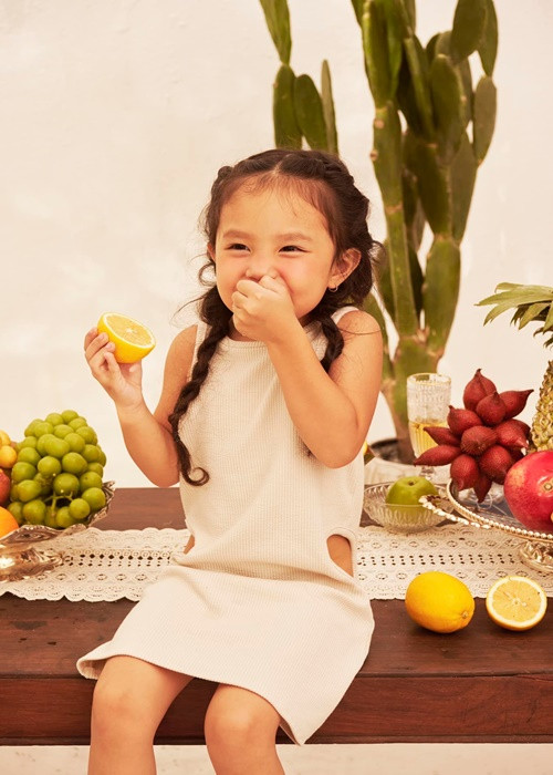 Con gái Trà Ngọc Hằng trở thành mẫu nhí khi mới 1 tuổi.