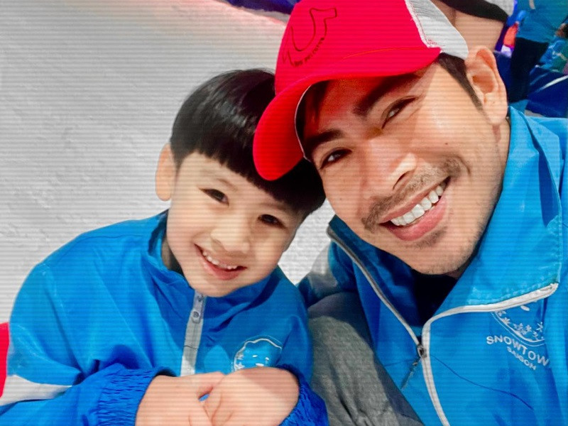 Ngọc Lan hiện tại làm mẹ đơn thân. Phía chồng cũ của cô vẫn thường xuyên thăm nom con trai.