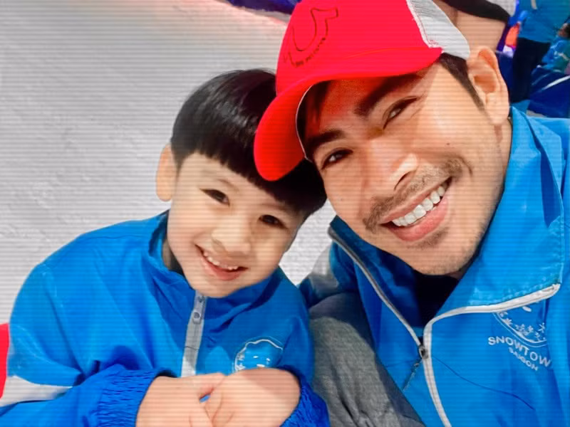 Ngọc Lan hiện tại làm mẹ đơn thân. Phía chồng cũ của cô vẫn thường xuyên thăm nom con trai.