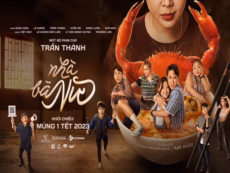 Doanh thu của“Nhà bà Nữ” là niềm ao ước của nhiều nhà sản xuất phim. Ảnh: FBNV