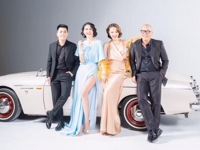 Will Vũ mời Minh Hằng và Ngọc Trinh đóng "Chị chị em em 2" và Vũ Ngọc Đãng làm đạo diễn. Ảnh: Harper's Bazaar Vietnam