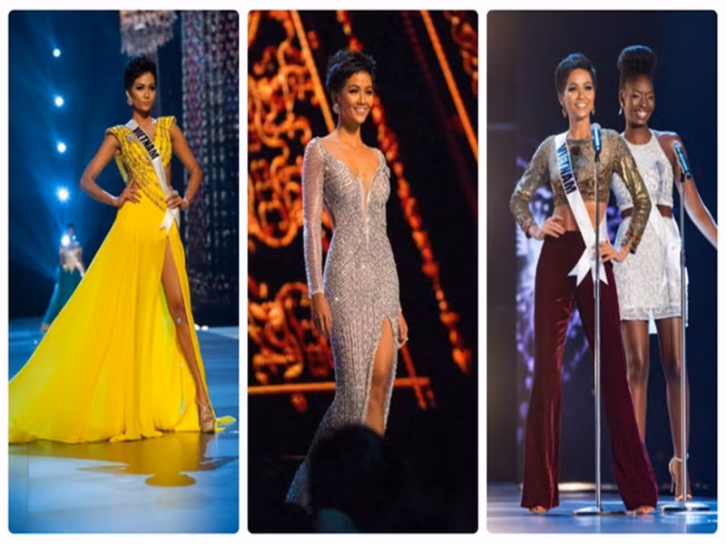 Năm 2018, H'hen Niê lọt top 5 Hoa hậu Hoàn vũ Thế giới. Đến nay, đây vẫn là thành tích tốt nhất của đại diện Việt Nam ở đấu trường nhan sắc này. Ảnh: VTV