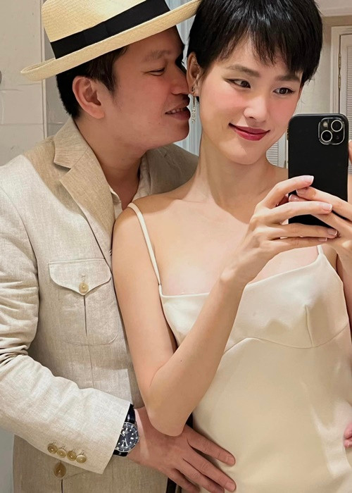 Ngoài Châu Bùi, Tuyết Lan cũng khoe ảnh bên nửa kia mùa Valentine năm nay. Ảnh: FBNV