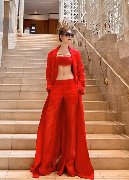 Thanh Thanh Huyền cho biết, cô đã sẵn sàng cho đêm thi cuối cùng. Ảnh: FBNV