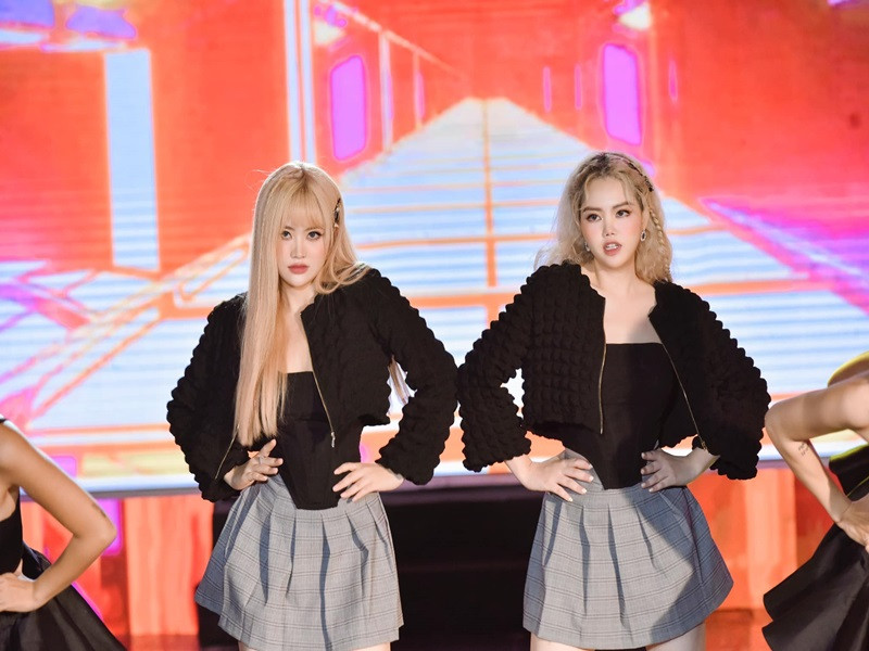 Trong 2 năm dịch bệnh, dù không ra được sản phẩm nhưng nhóm Gemini của Bảo Trân vẫn luyện thanh nhạc, trau dồi vũ đạo, lên kế hoạch cho các dự án. Ảnh: FBNV