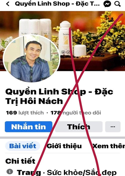 Mới đây, Quyền Linh bày tỏ sự bức xúc vì liên tục bị lợi dụng hình ảnh quảng cáo. Nam MC khẳng định không quảng cáo các loại thuốc trị xương khớp, ung thư, gan thận, trĩ, hôi nách. Ảnh: FBNV