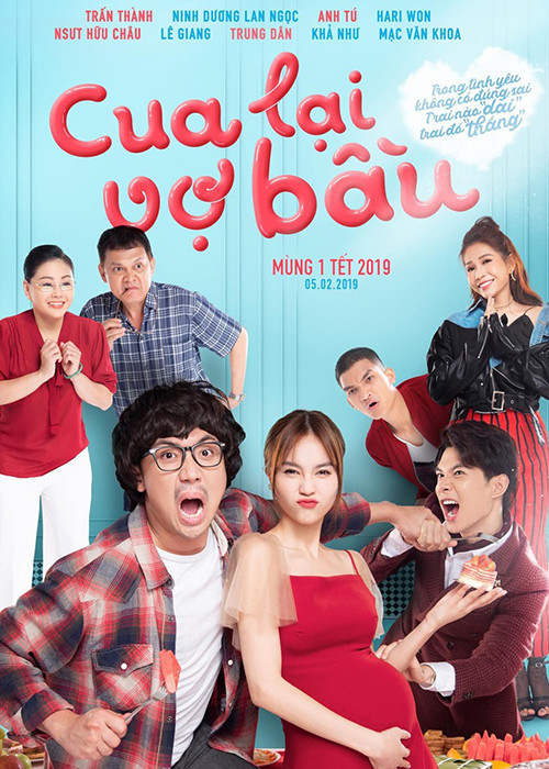 “Cua lại vợ bầu”, “Hai Phượng”, “Mắt biếc”, “Lật mặt 4”, “Trạng Quỳnh” là các dự án điện ảnh có doanh thu khủng. Ảnh: Đẹp