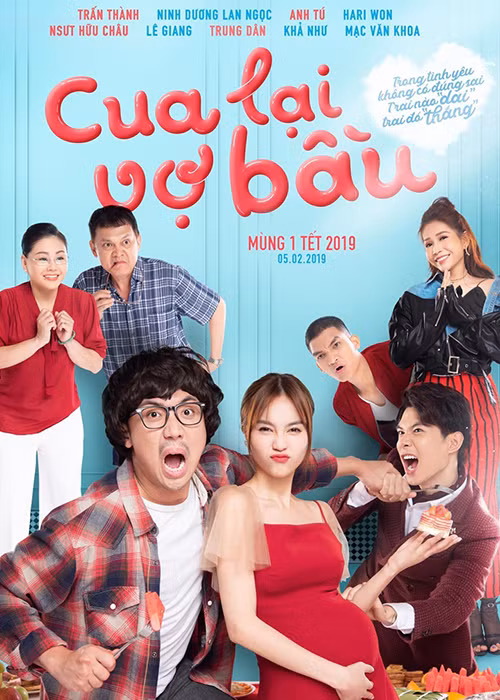 “Cua lại vợ bầu”, “Hai Phượng”, “Mắt biếc”, “Lật mặt 4”, “Trạng Quỳnh” là các dự án điện ảnh có doanh thu khủng. Ảnh: Đẹp