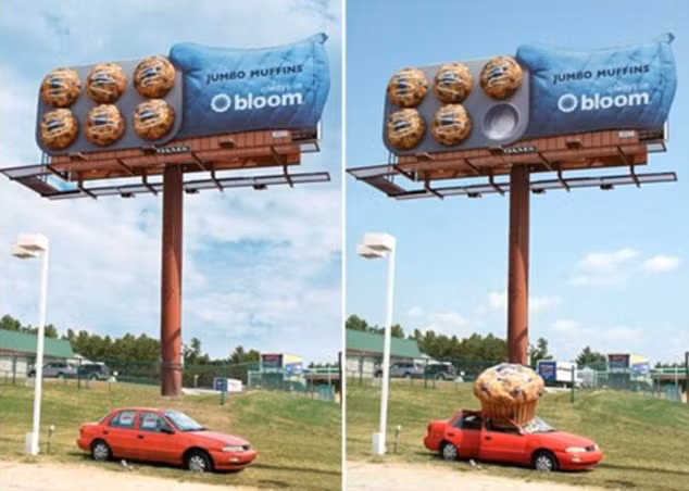 Một cách quảng cáo chân thực và hài hước.