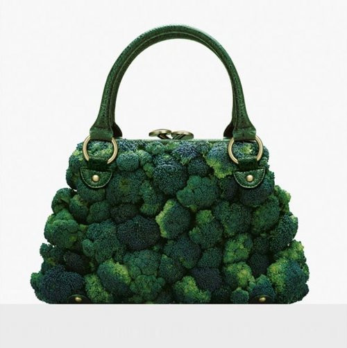 Túi súp lơ khá độc đáo...