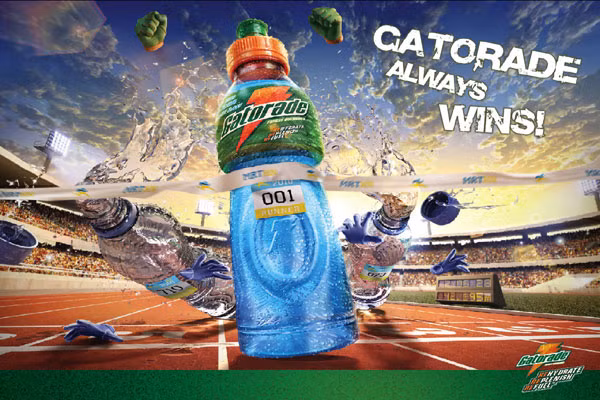 Các quảng cáo độc đáo của hãng đồ uống thể thao Gatorade