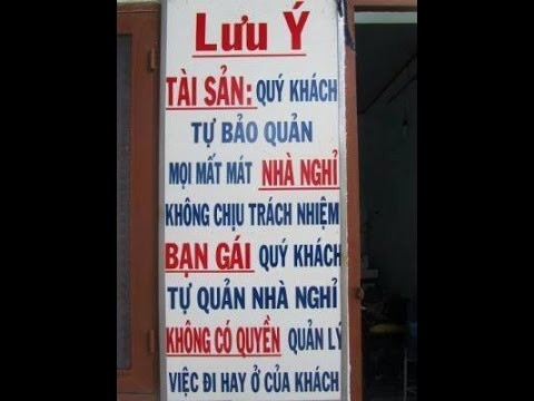 Nhà nghỉ thông báo: "Khách hàng tự bảo quản bạn gái".