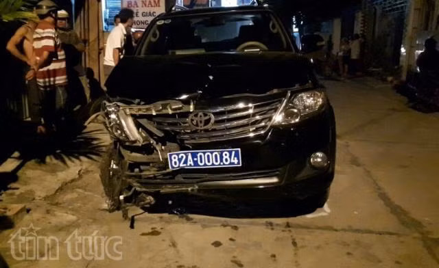 Chiếc xe gây tai nạn.