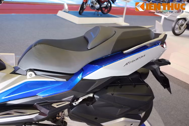 Bộ khung của xe có kết cấu Trellis và được làm hoàn toàn bằng nhôm để giảm trọng lượng. Giống như những mẫu xe côn tay phân khối lớn cao cấp, động cơ cũng là một bộ phận chịu lực cho chassis, khiến Maxsym 500 có khả năng vận hành chính xác và ưu việt hơn.