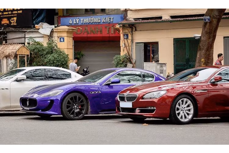 BMW 6 Series Gran Coupe "so dáng" cùng cặp đôi xe sang nước Ý Maserati GranTurismo MC Stradale và Maserati Ghibli.