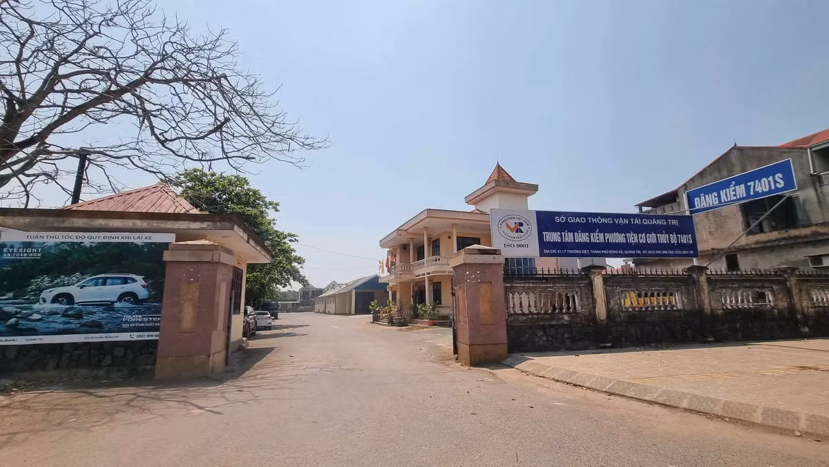 Khoi to 2 lanh dao Trung tam Dang kiem o Quang Tri