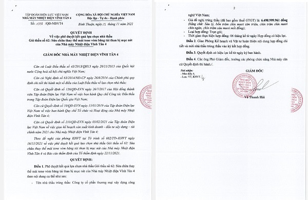 Bình Thuận: Gói thầu hơn 6 tỷ tại Nhiệt điện Vĩnh Tân 4 đã có chủ - Hình 4 Binh Thuan: Goi thau hon 6 ty tai Nhiet dien Vinh Tan 4 da co chu-Hinh-4