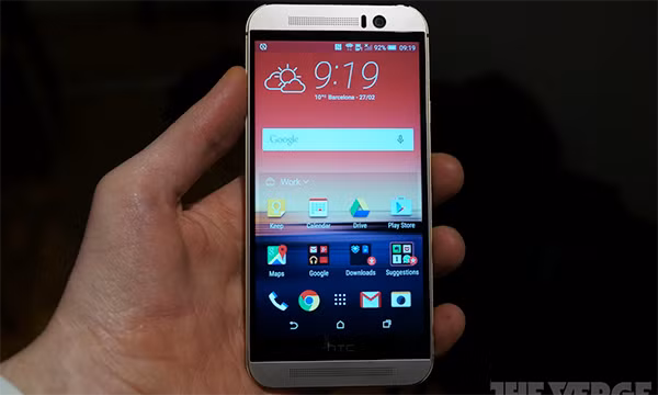 [2.3.15] HTC One M9 chinh thuc ra mat voi camera 20MP