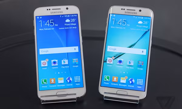 Samsung trinh lang sieu pham Galaxy S6 va S6 Edge
