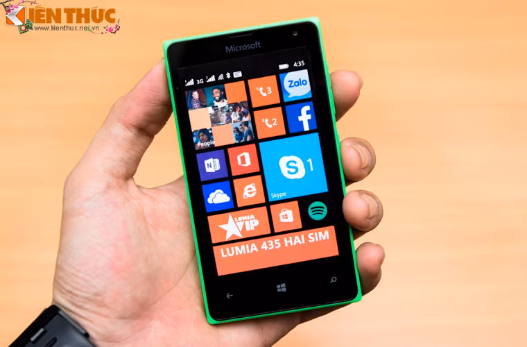 Đây là diện mạo của Lumia 435