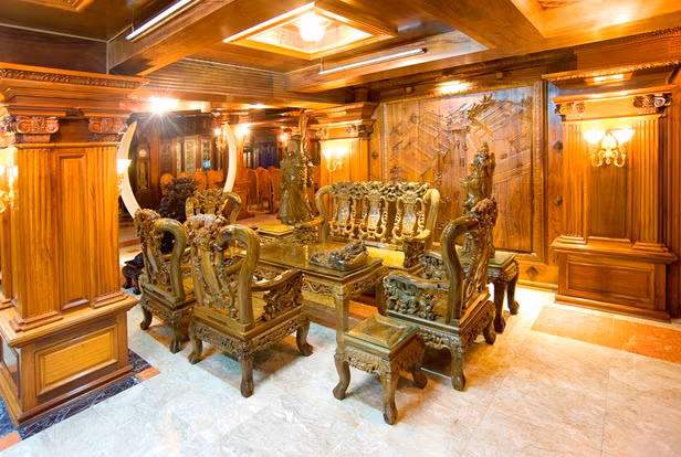 Đây là khu biệt thự của một đại gia "khét" tiếng nhất nhì Đà Nẵng.