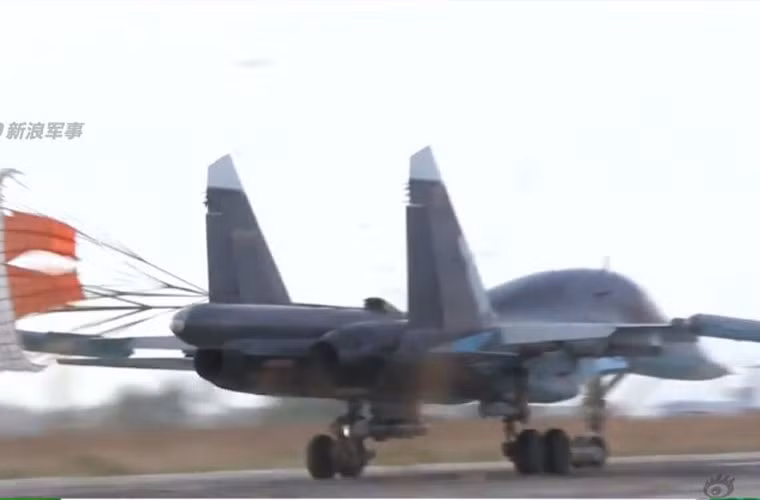 Đây được xem là lần đầu tiên máy bay cường kích Su-34 tham chiến.