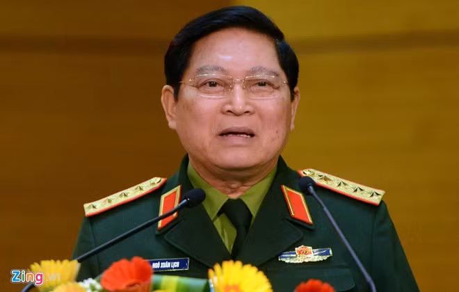 Chan dung Bo truong Quoc phong Ngo Xuan Lich