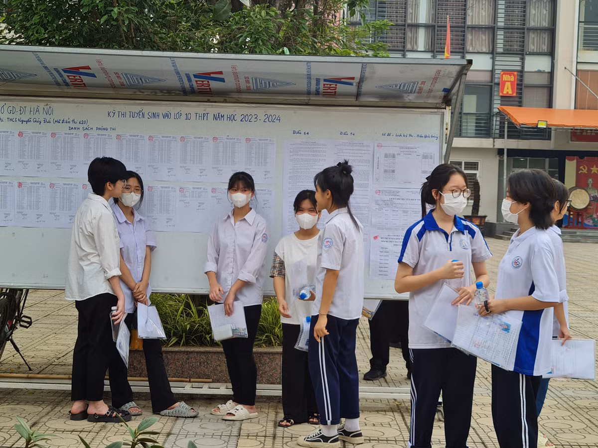 Nhiều thí sinh chia sẻ, đã chuẩn bị rất tốt cho môn thi Ngữ văn đầu tiên.