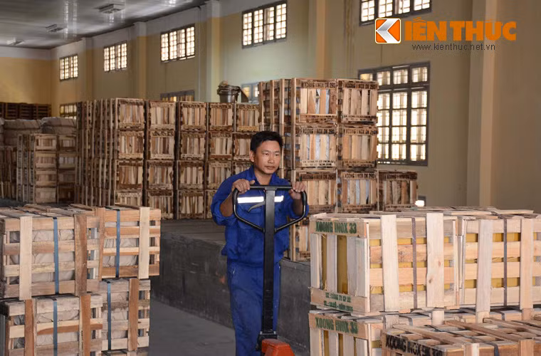 Trong quý 1 năm 2017, toàn Kho đã nhập và xuất gần 3,5 nghìn tấn hàng các loại.