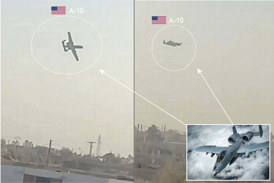 Truyền thông địa phương đã đăng tải một đoạn video, cho thấy Không quân Mỹ đã sử dụng chiến đấu cơ tấn công mặt đất A-10 tại khu vực thành phố Deir ez-Zor để yểm trợ hỏa lực cho đồng minh.