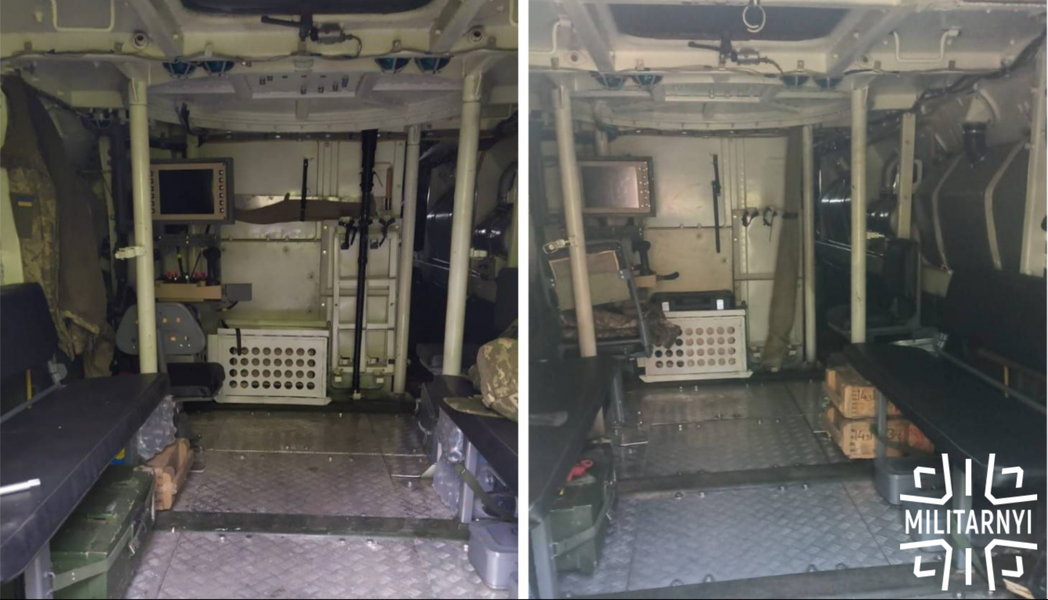 Hệ thống cung cấp đạn dược cũng không được thiết kế tốt, có nguy cơ để bụi bẩn xâm nhập vào trong hộp tiếp đạn. Việc thiếu vũ khí phụ trợ khiến xe mất khả năng chiến đấu nếu khẩu súng máy hạng nặng này gặp sự cố.