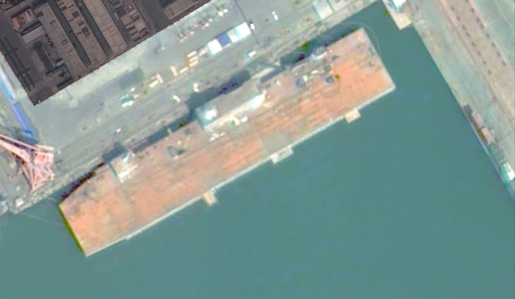 Truyền thông phương Tây nhắc lại rằng việc hạ thủy con tàu bí ẩn nói trên thực chất đã diễn ra vào khoảng tháng 9 hoặc tháng 10 năm nay, điều đó đã được ghi lại trên một vài hình ảnh vệ tinh liên quan.