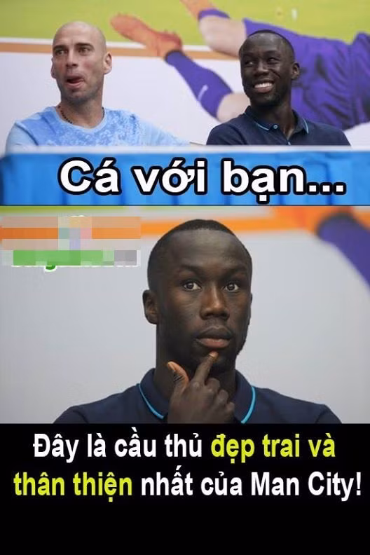 Đây là lần thứ hai Bacary Sagna sang Việt Nam. Sự thay đổi lớn về ngoại hình, kiểu tóc của cầu thủ người Pháp này trở thành đề tài chế ảnh cực hot của dân mạng Việt. Dù không có nhan sắc tựa các hot boy như các đồng đội khác nhưng Sagna lại gây ấn tượng mạnh bởi sự thân thiện của anh.
