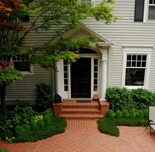 Phong thuy nha o: Co nen xay tam cap ba bac truoc nha?