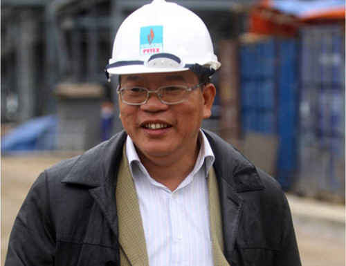 Ông Trần Trung Chí Hiếu khi còn đương chức. Nguồn ảnh: PVTex