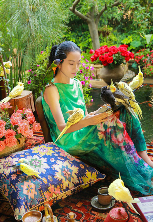 Không chỉ khiến công chúng, khán giả ở Trung Quốc trầm trồ với những tác phẩm múa đỉnh cao và nhan sắc tuyệt trần, người đẹp không tuổi Dương Lệ Bình còn có nơi ở đẹp tựa chốn bồng lai, tiên cảnh khiến ai nấy đều ghen tị. Ảnh: Nonews.