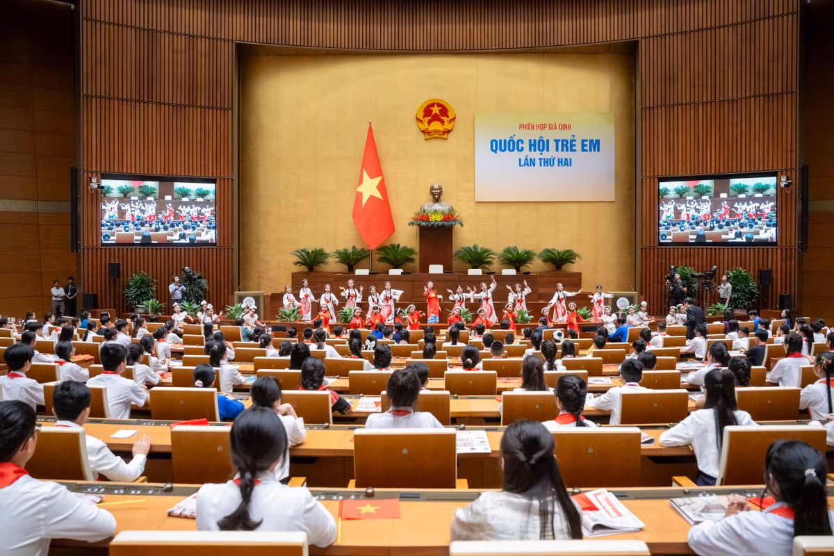 2 van de duoc quan tam tai phien hop gia dinh “Quoc hoi tre em”-Hinh-3