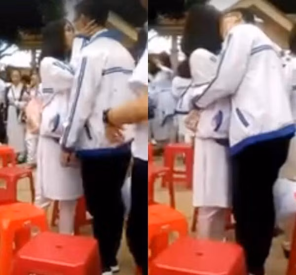 Tuy nhiên, sau khoảng 3 ngày clip được lan truyền, hai nhân vật chính trong clip đã chính thức lên tiếng và tiết lộ một vài sự thật rất bất ngờ, đồng thời chỉ ra những sự nhầm lẫn, hiểu lầm tai hại từ phía dân mạng. Được biết cặp đôi hôn nhau dưới sân trường trong đoạn clip này là T.T và B.T.T.V, cả hai đều đến đến từ Pleiku. Biết được đoạn clip có cảnh ôm, hôn nhau của mình được lan truyền rộng rãi, T.T và B.T.T.V đều đồng loạt tỏ ra khó chịu và bất bình. Riêng T.T có thẳng thắn chia sẻ rằng cậu thực sự sốc, bất ngờ khi có quá nhiều trang mạng đăng tải clip của cậu và T.V như vậy. Và điều đó khiến cuộc sống của cả hai người bị ảnh hưởng nghiêm trọng.