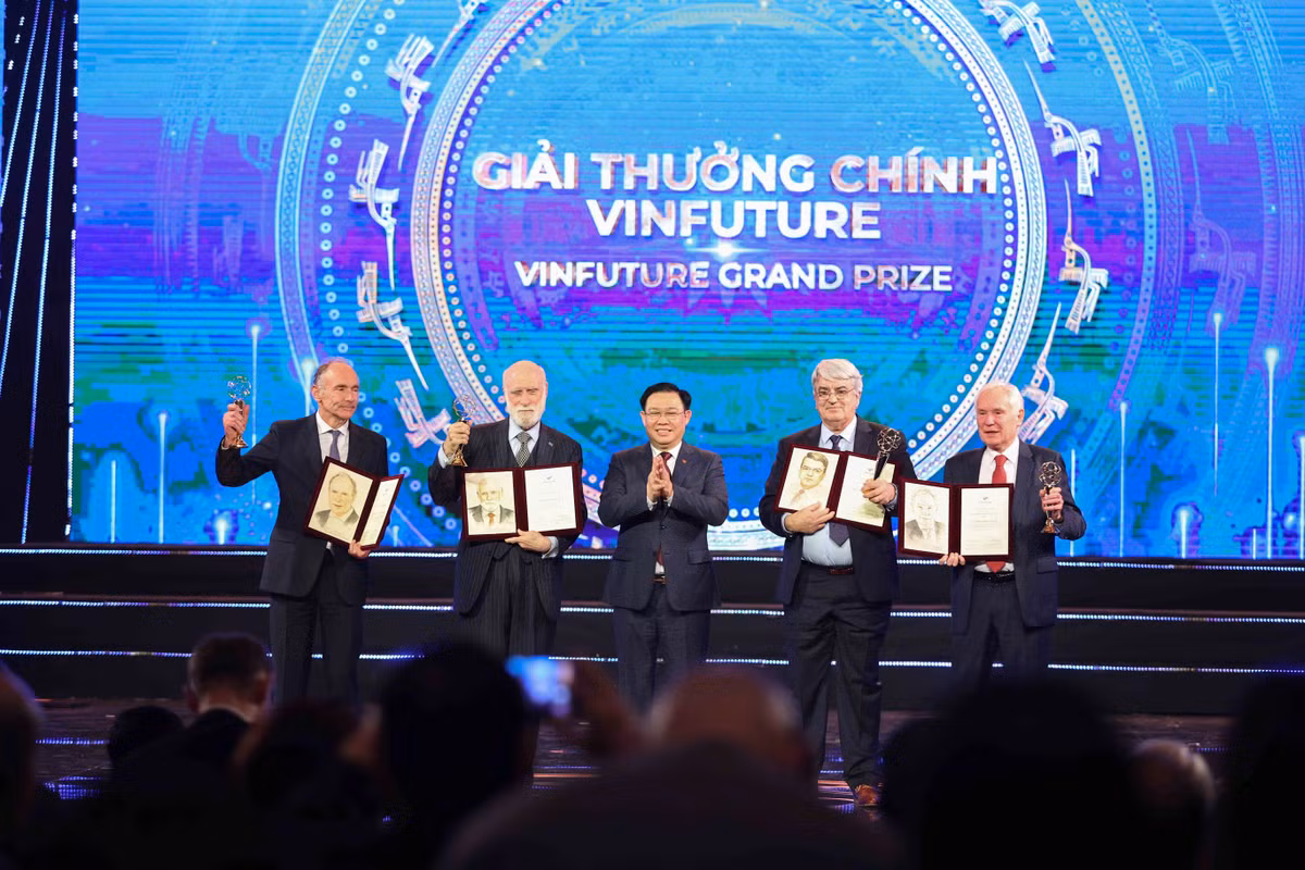 VinFuture 2022 vinh danh 4 cong trinh Khoa hoc 