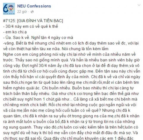 Tam su nguoi con hoi han vi khong ve que dip le