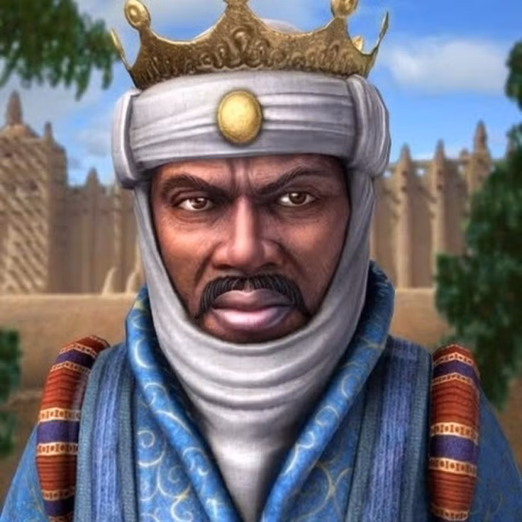 Mansa Musa I là vị vua trị vì đất nước Mali, châu Phi chính là người được trao danh hiệu người giàu có nhất thế giới. Ông hoàng này đã tích lũy được khối tài sản khổng lồ từ việc sản xuất vàng và muối.