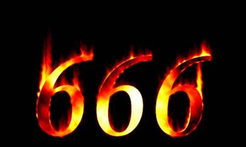 Đối với người phương Tây, họ rất sợ con số 666 vì họ cho đó là dấu ấn kinh khủng của quỷ Sa-tăng. Theo đó, con số này được đề cập trong quyển cuối cùng của bộ kinh Tân Ước hay còn gọi là sách Khải huyền. Nó được coi là dấu ấn hiện thân của quỷ Sa-tăng. Số 666 còn được cho là hiện thân của con rắn thuộc quỷ Sa-tăng – loài vật đã dụ dỗ Adam và Eva ăn trái cấm. Vì vậy, con số này được cho là biểu tượng của sự cám dỗ, khiến con người lầm đường lạc lối và phạm phải những sai lầm không thể sửa chữa.