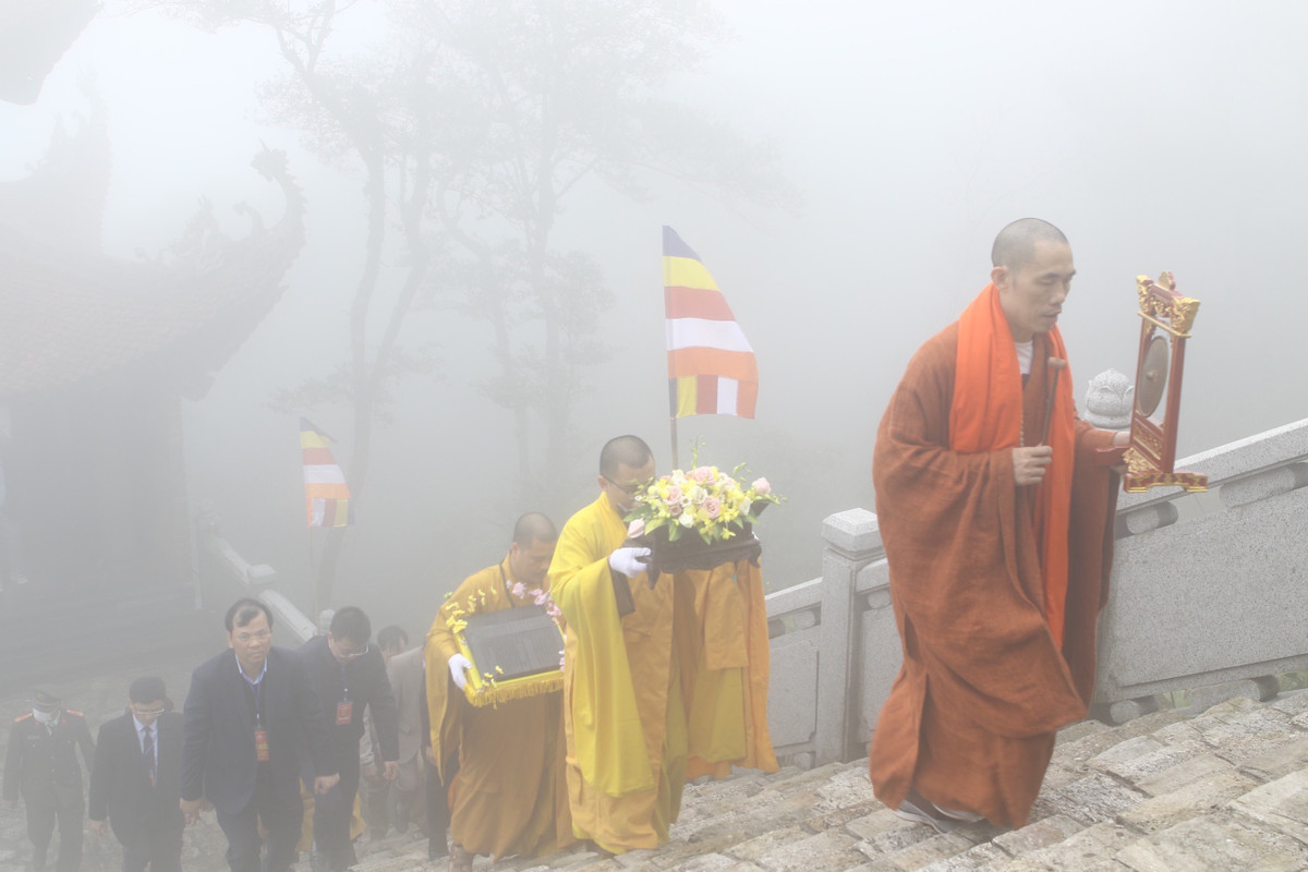 Lễ rước mang ý nghĩa đề cao giá trị tư tưởng tốt đẹp của Phật giáo Trúc Lâm Yên Tử; phục dựng con đường Hoằng dương Phật pháp của các Phật tổ. Bộ Mộc bản "Cư trần lạc đạo phú" là một trong những tác phẩm quan trọng, thể hiện rõ nhất giá trị đó.