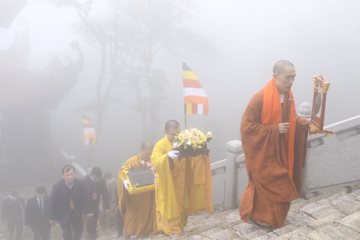 Lễ rước mang ý nghĩa đề cao giá trị tư tưởng tốt đẹp của Phật giáo Trúc Lâm Yên Tử; phục dựng con đường Hoằng dương Phật pháp của các Phật tổ. Bộ Mộc bản "Cư trần lạc đạo phú" là một trong những tác phẩm quan trọng, thể hiện rõ nhất giá trị đó.