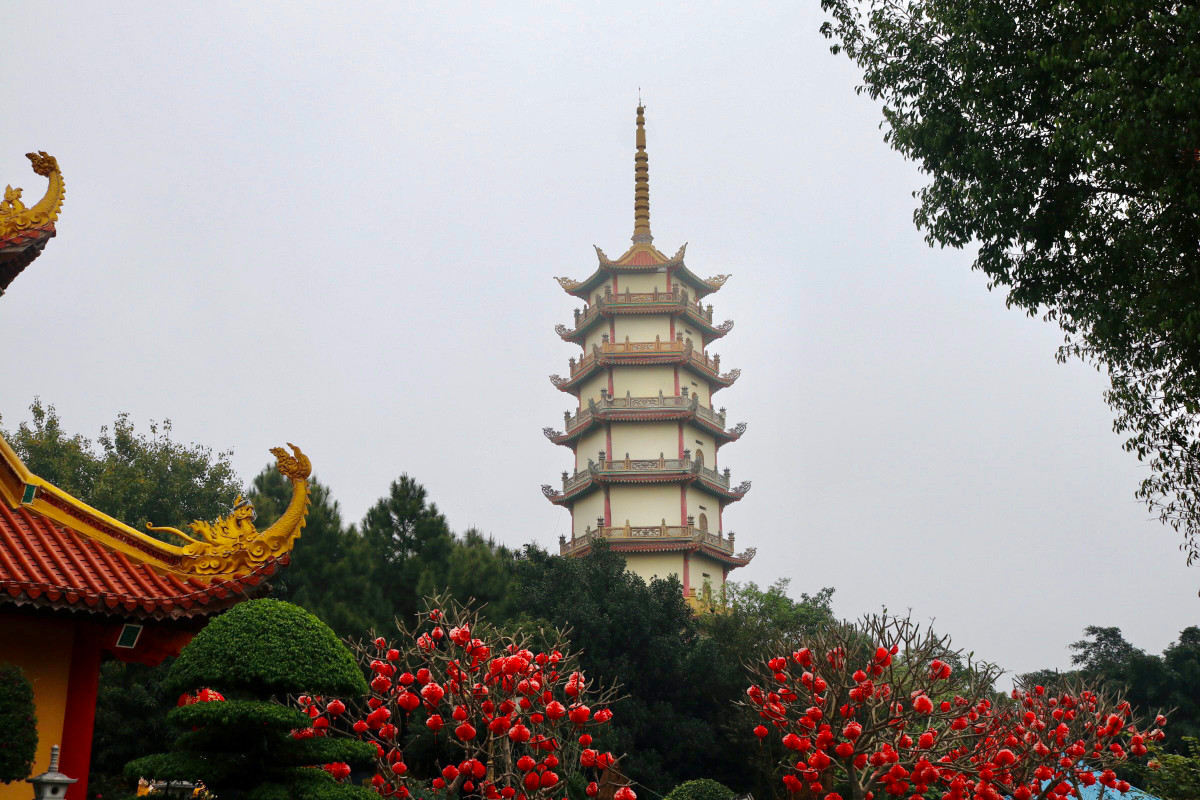 Tháp Báo Ân được đặt tại khuôn viên chùa. Tháp được xây dựng để tôn trí di cốt của các tín đồ Phật tử có tâm nguyện sau khi xả bỏ báo thân muốn lưu gửi di cốt tại Bảo Tháp để nhà chùa và con cháu thành tâm tưởng nhớ.