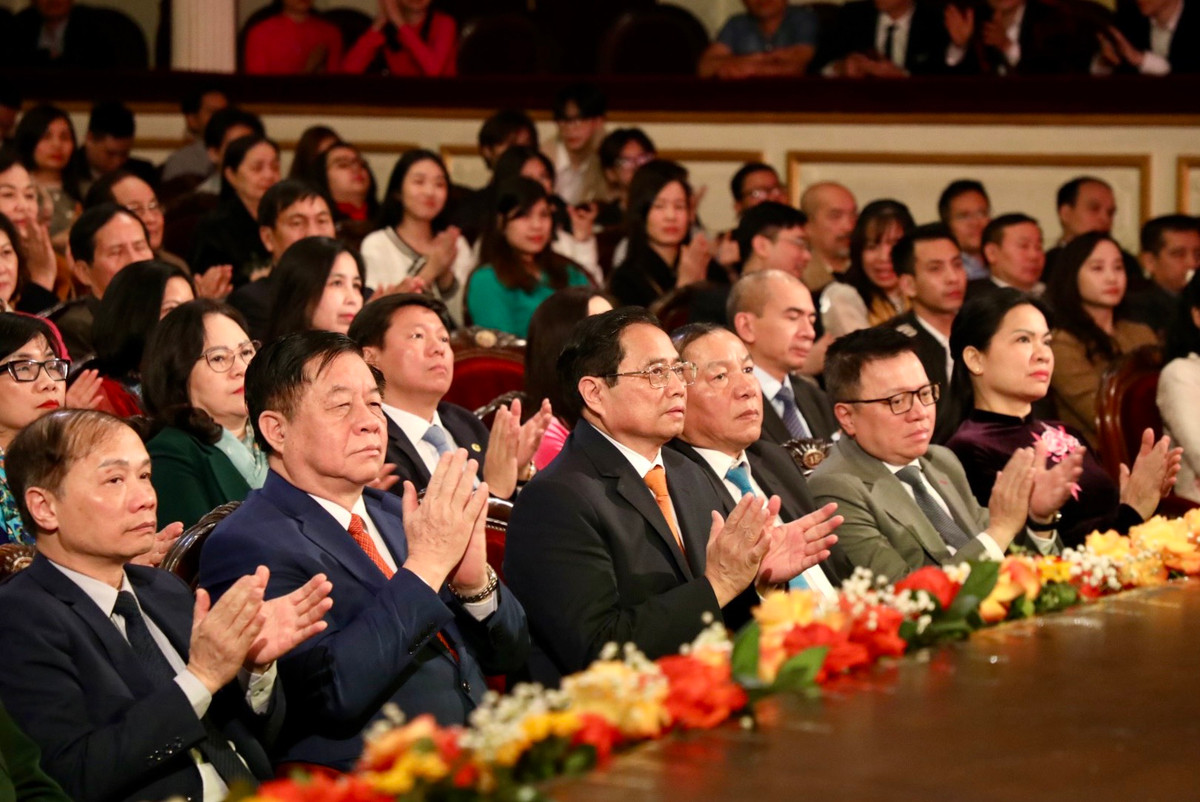 Thủ tướng Phạm Minh Chính: Chúng ta có quyền tự hào về phát triển văn hóa dân tộc Thu tuong Pham Minh Chinh: Chung ta co quyen tu hao ve phat trien van hoa dan toc