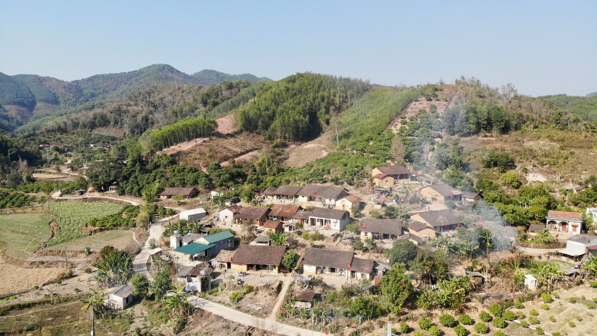 Ở đây đa số đều là bà con dân tộc Nùng di cư từ Lạng Sơn về từ vài trăm năm trước.